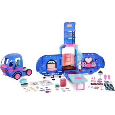 L.O.L. Surprise! 4-in-1 Glamper - Dollhouse - Electric Blue L.O.L. Surprise! 4-in-1 Glamper - Dollhouse - Electric Blue