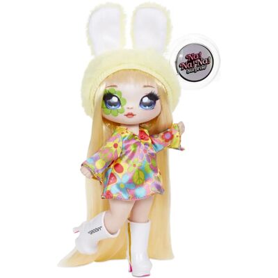 MGA Entertainment Na!Na!Na! Surprise Poupée de Mode 2-en-1 et Sac en Peluche Série 4 - Bebe Groovy - Publicité MGA Entertainment Na!Na!Na! Surprise Poupée de Mode 2-en-1 et Sac en Peluche Série 4 - Bebe Groovy - Publicité