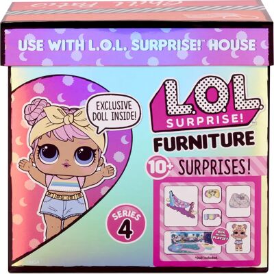 Mobili LOL Surprise! con Bambola - Chill Patio & Dawn Mobili LOL Surprise! con Bambola - Chill Patio & Dawn