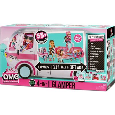 L.O.L. Surprise! OMG Glamper Muñeca - Vehículo de Juguete L.O.L. Surprise! OMG Glamper Muñeca - Vehículo de Juguete