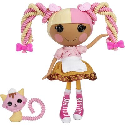 Bambola Lalaloopsy Cono di Gaufre - Capelli Multicolore e Gatto - 4+ Bambola Lalaloopsy Cono di Gaufre - Capelli Multicolore e Gatto - 4+