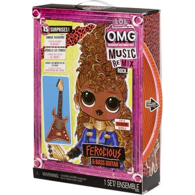 L.O.L. Surprise! OMG Remix Rock - Furchtlos - Bassgitar - Modepuppe L.O.L. Surprise! OMG Remix Rock - Furchtlos - Bassgitar - Modepuppe