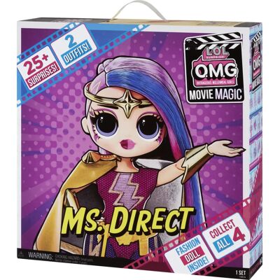L.O.L. Surprise! Ms. Direct Movie Magic Doll - Fashion Series L.O.L. Surprise! Ms. Direct Movie Magic Doll - Fashion Series