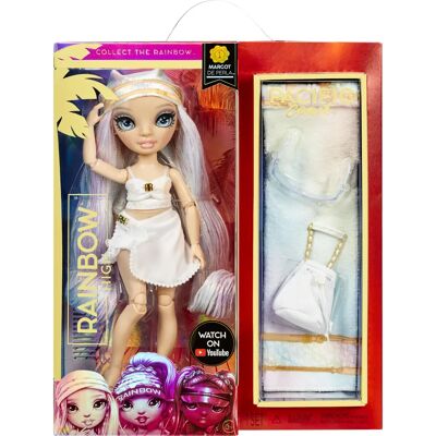 Poupée Mode Rainbow High Margot De Perla Côte Pacifique - Blanc Opale - Publicité Poupée Mode Rainbow High Margot De Perla Côte Pacifique - Blanc Opale - Publicité