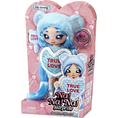 Na! Na! Na! Surprise Poupée Cœurs Doux - Lily Sarang - Bleu - Type de poupée : Mode - 5 ans et plus Na! Na! Na! Surprise Poupée Cœurs Doux - Lily Sarang - Bleu - Type de poupée : Mode - 5 ans et plus