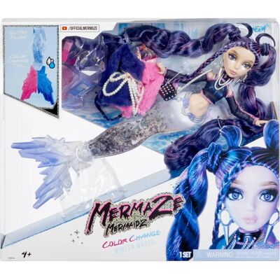 Mermaze Mermaidz Nera - Winter Waves Puppe - Farbwechsel, Zubehör - 33cm Mermaze Mermaidz Nera - Winter Waves Puppe - Farbwechsel, Zubehör - 33cm
