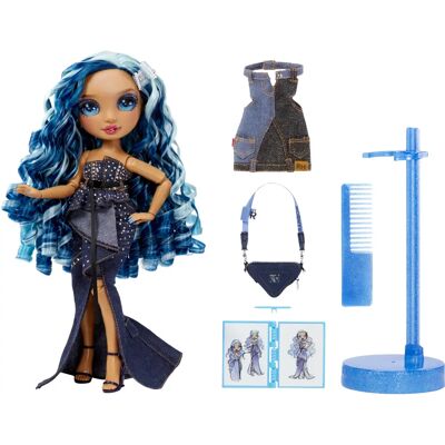 Poupée mode Rainbow High Skyler Bradshaw - Bleu Poupée mode Rainbow High Skyler Bradshaw - Bleu