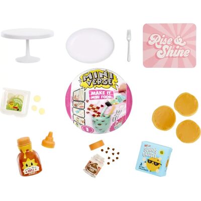 MGA Miniverse Make It Mini Food Diner Serie 1 - DIY Harzspiel in Blindkugel MGA Miniverse Make It Mini Food Diner Serie 1 - DIY Harzspiel in Blindkugel