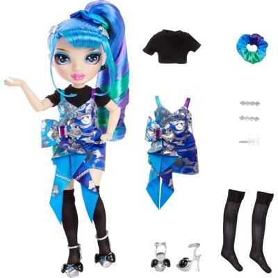 Poupée articulée Rainbow High Holly De'Vious - 9"/22,86cm Bleu-Vert - Publicité Poupée articulée Rainbow High Holly De'Vious - 9"/22,86cm Bleu-Vert - Publicité
