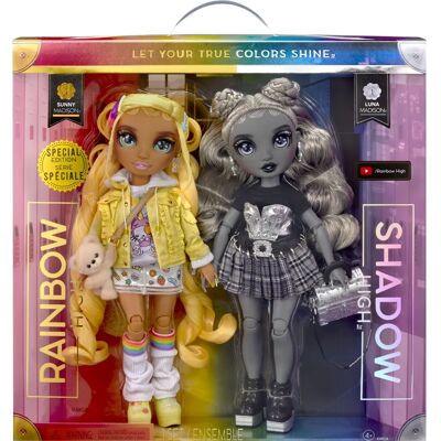 MGA Entertainment Rainbow High Shadow High Különkiadás Madison Twins 2-Pack Divatbaba MGA Entertainment Rainbow High Shadow High Különkiadás Madison Twins 2-Pack Divatbaba