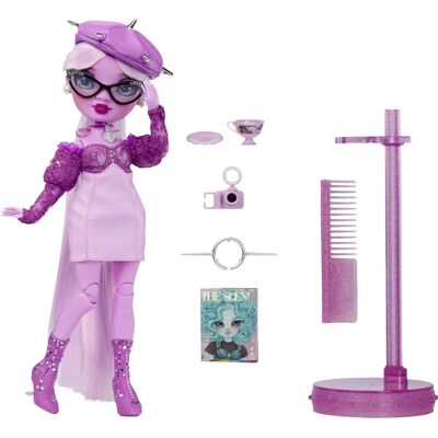 MGA Entertainment Rainbow High Shadow High Fashion Doll S3 - Lavendel Lynn MGA Entertainment Rainbow High Shadow High Fashion Doll S3 - Lavendel Lynn