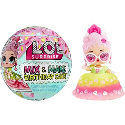 MGA Entertainment L.O.L. Surprise Mix & Make Geburtstagstorte Puppe, sortiert MGA Entertainment L.O.L. Surprise Mix & Make Geburtstagstorte Puppe, sortiert