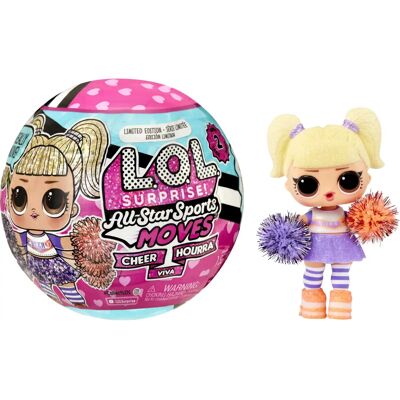 L.O.L. Surprise! Ruchome Sportowe Lalki - Cheer L.O.L. Surprise! Ruchome Sportowe Lalki - Cheer