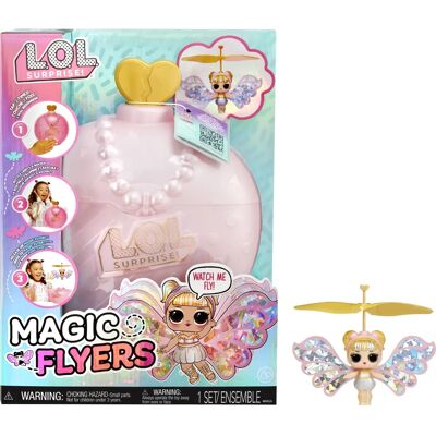 MGA Entertainment L.O.L. Surprise Magic Flyers Poupée Volante Guidée à la Main - Sky Starling - Publicité MGA Entertainment L.O.L. Surprise Magic Flyers Poupée Volante Guidée à la Main - Sky Starling - Publicité