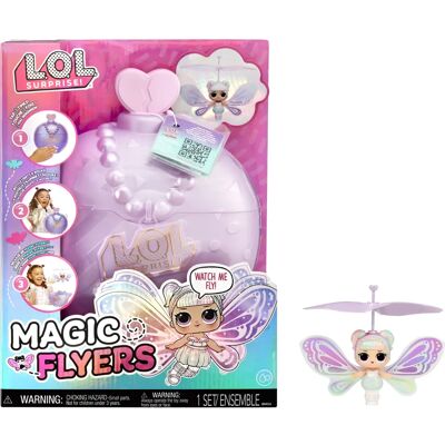 MGA Entertainment L.O.L. Surprise Magic Flyers Ręcznie Sterowana Latająca Lalka - Sweetie Fly MGA Entertainment L.O.L. Surprise Magic Flyers Ręcznie Sterowana Latająca Lalka - Sweetie Fly