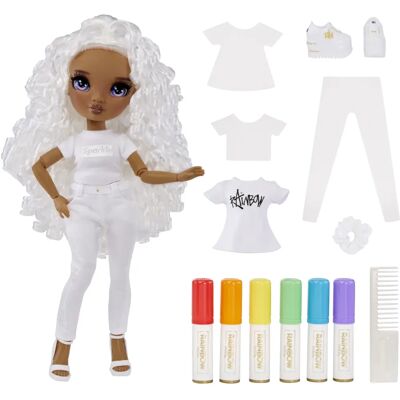 MGA Entertainment Rainbow High Color & Create - Purple Eyes MGA Entertainment Rainbow High Color & Create - Purple Eyes