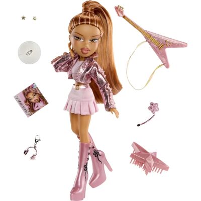 Bambola Yasmin Pop Starz di Bratz - Accessori moda Bambola Yasmin Pop Starz di Bratz - Accessori moda