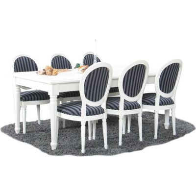 Ebuy24 Spisegruppe Amaretta med Utvidelsesplater - Moderne & Elegant Ebuy24 Spisegruppe Amaretta med Utvidelsesplater - Moderne & Elegant