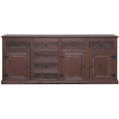 ebuy24 Buffetschrank im Kolonialstil mit 7 Schubladen und 3 Türen ebuy24 Buffetschrank im Kolonialstil mit 7 Schubladen und 3 Türen