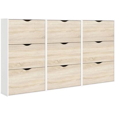 Ebuy24 Napoli Schuhschrank - Modern, 9 Schubladen, Wandmontage Ebuy24 Napoli Schuhschrank - Modern, 9 Schubladen, Wandmontage