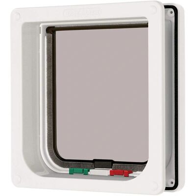 Cat Mate White 4-Way Locking Cat Flap - Cat Flap Cat Mate White 4-Way Locking Cat Flap - Cat Flap