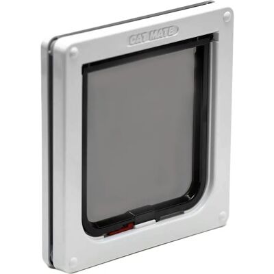 Pet Mate 19.2x20 cm White Lockable Cat Flap - Cat Flap Pet Mate 19.2x20 cm White Lockable Cat Flap - Cat Flap