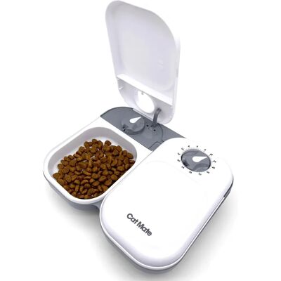 Cat Mate C200 2 Meal Automatic Pet Feeder - Automatic Pet Feeder Cat Mate C200 2 Meal Automatic Pet Feeder - Automatic Pet Feeder