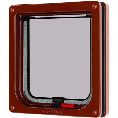 Cat Mate Marrone Porta per Gatti con Blocco - Porta Gatti Cat Mate Marrone Porta per Gatti con Blocco - Porta Gatti