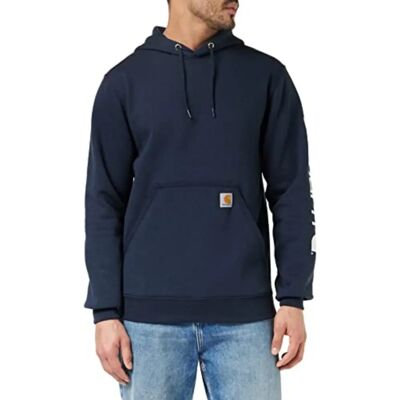 Carhartt Middelzware Hoodie (K121) - nieuwe marineblauw Carhartt Middelzware Hoodie (K121) - nieuwe marineblauw