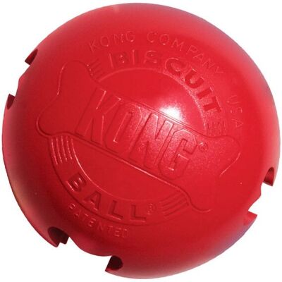 Pallina Biscotto KONG Classico - Giocattolo per grandi cani Pallina Biscotto KONG Classico - Giocattolo per grandi cani