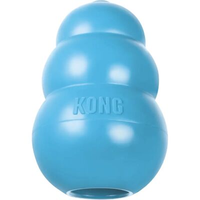 KONG Valp Toy - Naturligt gummi - Tandsköljning & Hämta - Liten KONG Valp Toy - Naturligt gummi - Tandsköljning & Hämta - Liten