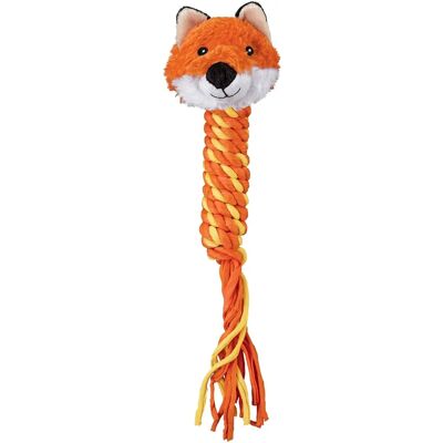 KONG Winders Fuchs - M - Hundespielzeug mit Seil & Plüsch - 36x9x9cm KONG Winders Fuchs - M - Hundespielzeug mit Seil & Plüsch - 36x9x9cm