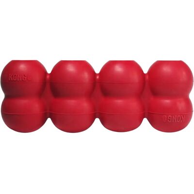 KONG Goodie Ribbon Średni - Zabawka dla psa z kieszeniami na przysmaki KONG Goodie Ribbon Średni - Zabawka dla psa z kieszeniami na przysmaki