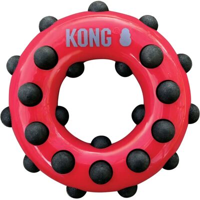 KONG TDD11 Dotz Kreis Springender Hundespielzeug - Groß KONG TDD11 Dotz Kreis Springender Hundespielzeug - Groß