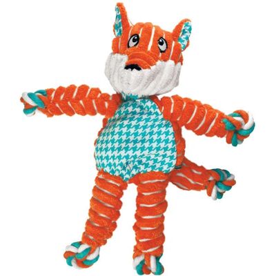 KONG Floppy Knots Fuchs - S/M - Hundespielzeug KONG Floppy Knots Fuchs - S/M - Hundespielzeug