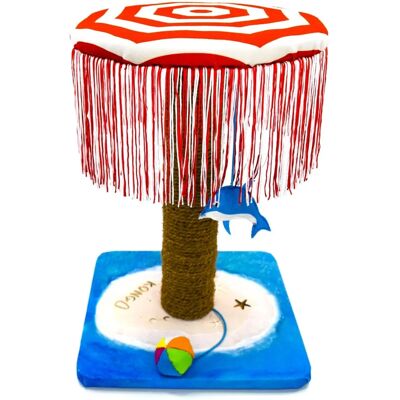 KONG Cat Play Spaces CATbana - Hřiště pro kočky, Pestré, 30,5x30,5x43cm KONG Cat Play Spaces CATbana - Hřiště pro kočky, Pestré, 30,5x30,5x43cm