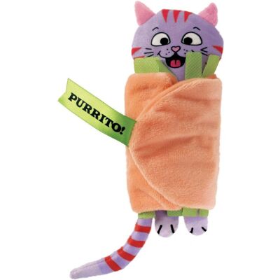 KONG Pull-A-Partz Purrito - Zabawka dla kota - 14cm KONG Pull-A-Partz Purrito - Zabawka dla kota - 14cm
