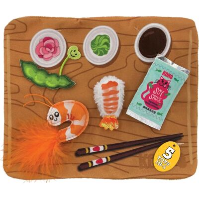KONG Pull-A-Partz Sushi Zabawka dla Kotów KONG Pull-A-Partz Sushi Zabawka dla Kotów