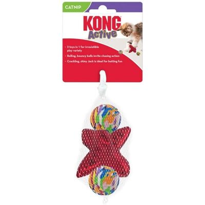 KONG Active Jack Katteleker - Pakke med 3 KONG Active Jack Katteleker - Pakke med 3