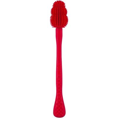 Brosse de nettoyage rouge KONG - Outil de nettoyage pour jouets Brosse de nettoyage rouge KONG - Outil de nettoyage pour jouets