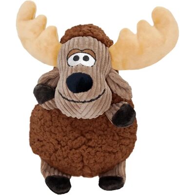 KONG Sherps Floofs Medium Moose Hundespilløy - 25 x 22cm KONG Sherps Floofs Medium Moose Hundespilløy - 25 x 22cm