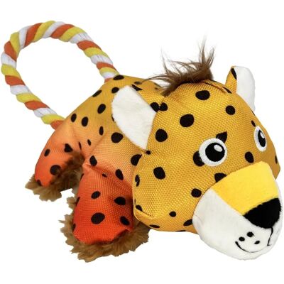 KONG Cozie Tuggz Gepard - Hundespill KONG Cozie Tuggz Gepard - Hundespill