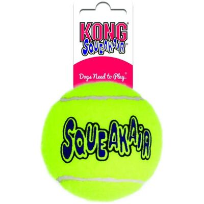 KONG AirDog Squeakair Ball Hundespill - Medium KONG AirDog Squeakair Ball Hundespill - Medium