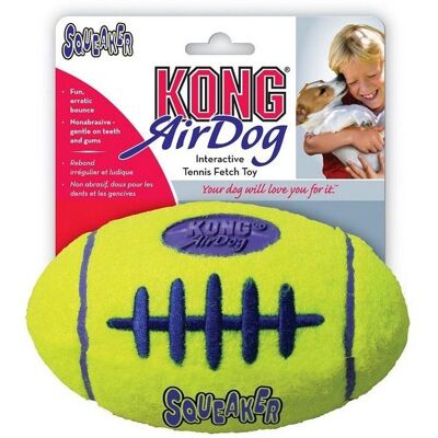 KONG AirDog American Football Quietschspielzeug - Klein KONG AirDog American Football Quietschspielzeug - Klein