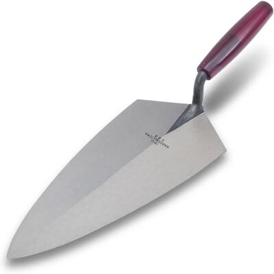 Truelle à briques Marshalltown M1911P Modèle Philadelphia 11" Manche en plastique - Publicité Truelle à briques Marshalltown M1911P Modèle Philadelphia 11" Manche en plastique - Publicité