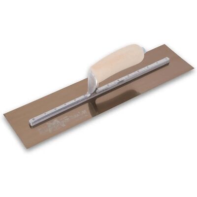 Paleta de Acero Inoxidable Dorada Marshalltown MXS64GS - Paleta de Acabado Paleta de Acero Inoxidable Dorada Marshalltown MXS64GS - Paleta de Acabado
