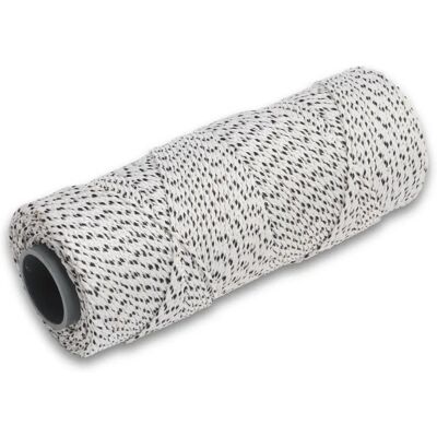 Ligne de maçon en nylon tressé Marshalltown M635 152m Blanc moucheté - Publicité Ligne de maçon en nylon tressé Marshalltown M635 152m Blanc moucheté - Publicité