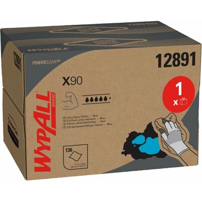 WypAll 12891 Hydroknit Reinigungstücher - Reinigungstücher WypAll 12891 Hydroknit Reinigungstücher - Reinigungstücher