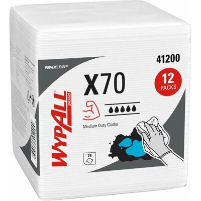 Kimberly-Clark X-70 Weiße Reinigungstücher - Reinigungstücher Kimberly-Clark X-70 Weiße Reinigungstücher - Reinigungstücher