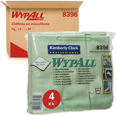 Wypall Microfibre Cloth Green - Microfibre Cloth Wypall Microfibre Cloth Green - Microfibre Cloth